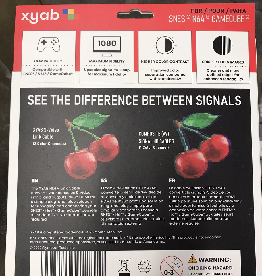 NINTENDO GAMECUBE HDTV UPSCALER LINK CABLE CORD CONVERTER! FULL 1080 HDMI! - Image 2 of 3