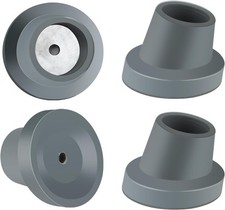 4 Pack Replacement Feet for Shower Chair Bath Seat  1-1/8"Slope Rubber Tip