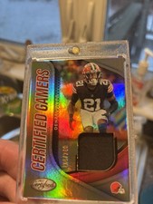 2022 Panini Certified - Certified Gamers Denzel Ward Mirror Bronze /149 (MEM)