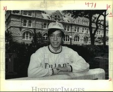 1989 Press Photo Alex Yang of Tulane University - noc46266