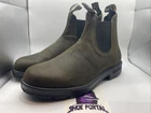 NEW Blundstone 1615 Elastic Sided Boot Dark Olive Suede Multi Men’s Size Chelsea