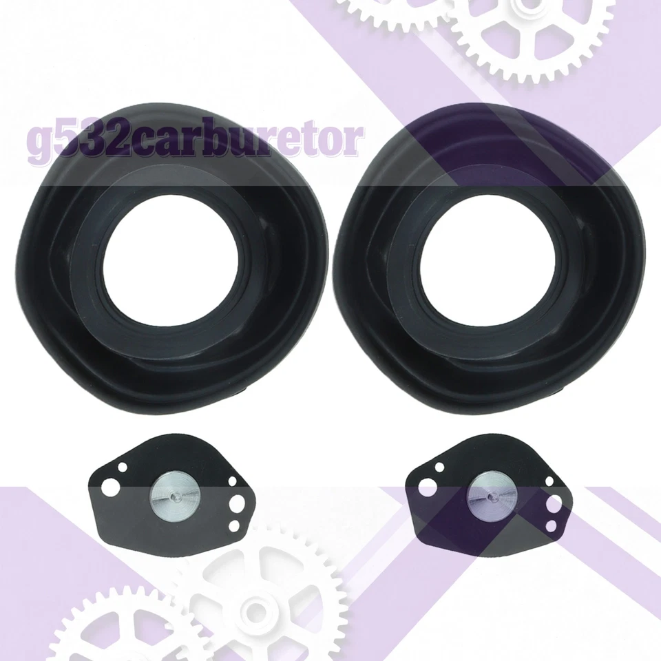 2X SUZUKI SV650 SV650S 1999-2002 Carburetor Rebuild Repair Kit Jet Diaphragm-US - Image 4 of 4