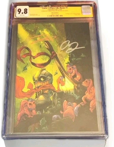 Canto A Place Like Home #1 Whatnot Edition 9.8 CGC JSA David Booher Drew Zucker