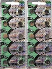 20 Maxell 371 SR920SW Silver Oxide Batteries Hologram