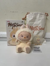 Labubu Have A Seat SiSi 100% Authentic Pop Mart US Seller Open Confirmed Yellow