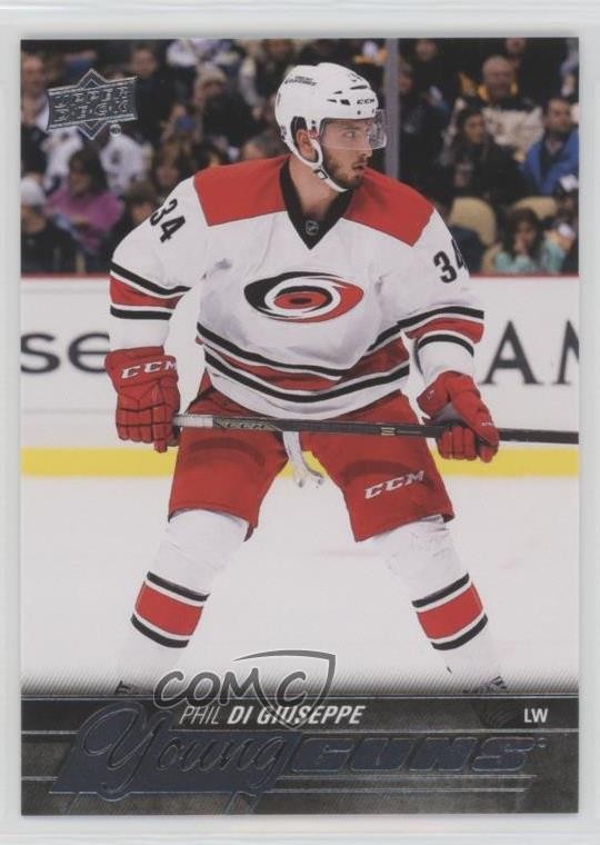 2015-16 SP Authentic Upper Deck Update Young Guns Phil Di Giuseppe #529 05u8