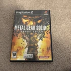 New ListingMetal Gear Solid 3: Snake Eater (PlayStation 2 PS2) CIB COMPLETE