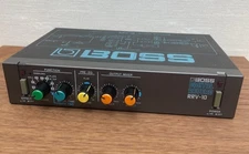 Used RRV-10 Boss Digital Reverb Micro Rack Guitar Effects Unit Working No Cable