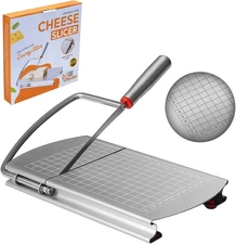 Stainless Steel Cheese Slicers for Block Cheese Heavy Duty-Multipurpose Cheese C