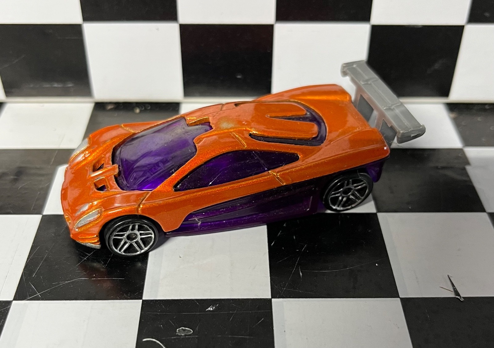 RARE HOT WHEELS Loose HW Prototype 12 (Orange Version)