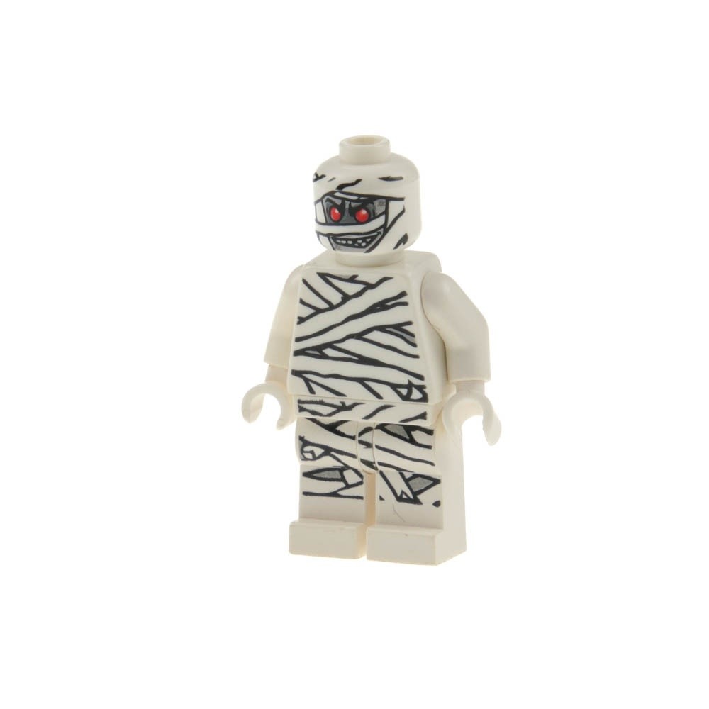 1X Lego Minifigure Monster Fighters Mummy Bandages Glow In The Dark 9462 MOF001