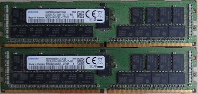 Samsung 64 GB (2x 32GB )PC4-21300 DDR4-2666V ECC registered Server RAM