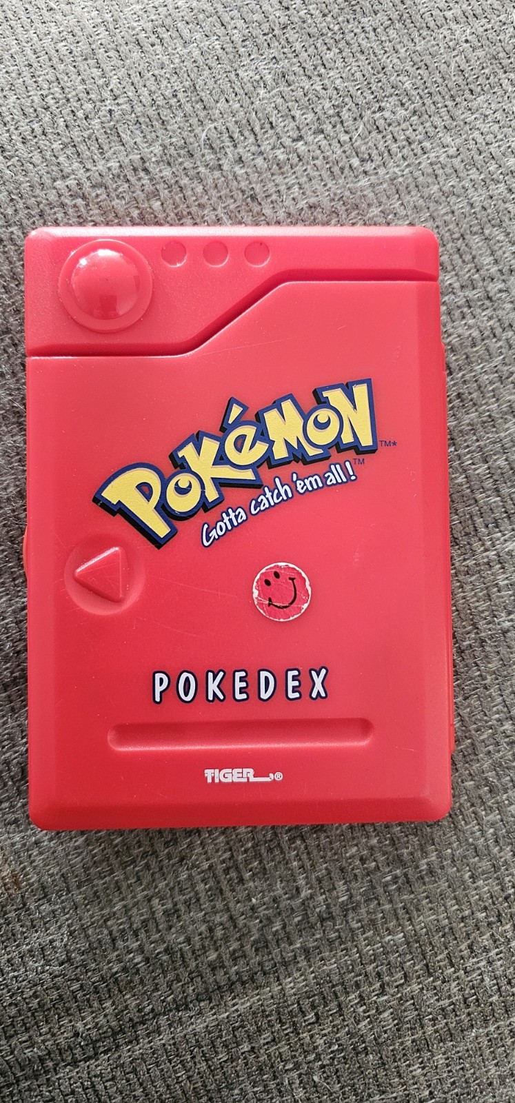 1998 Pokemon Pokedex Tiger Electronics Handheld Toy
