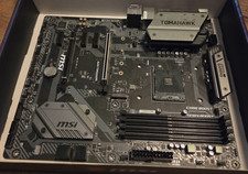 MSI B450 Tomahawk AM4 Motherboard AMD excellent condition