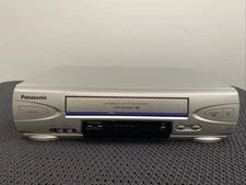 Panasonic Blue Line Omnivision PV-V4523S VCR VHS Player Tested Works No Remote