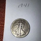 1941 WALKING LIBERTY HALF DOLLAR