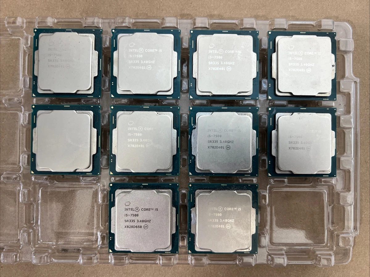 Intel Core i5-7500 Processor Model Computer Processors (CPUs) for