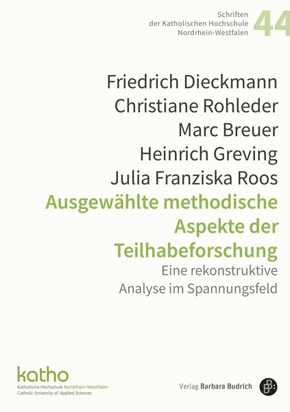 Methoden In Der Teilhabeforschung, Marc Breuer-image