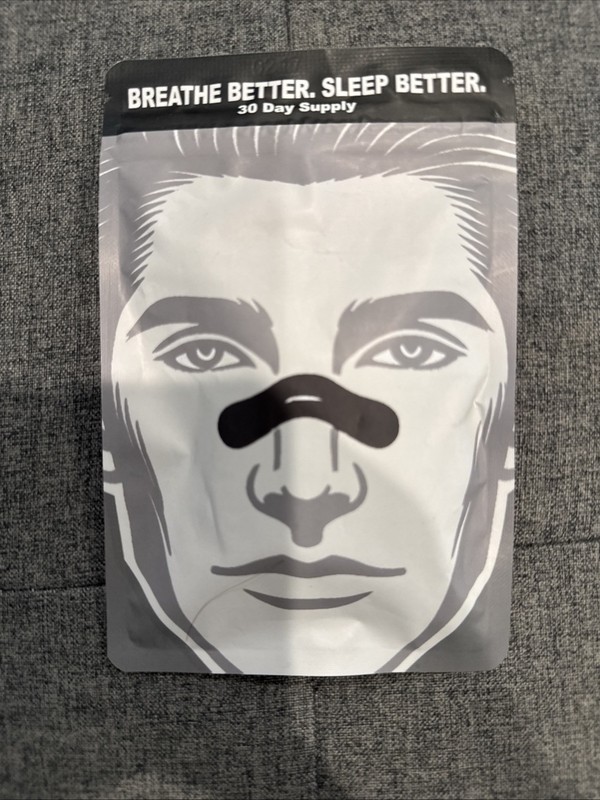 Nose Strips 30-Pack Breathe Better Sleep Better Nasal Strips