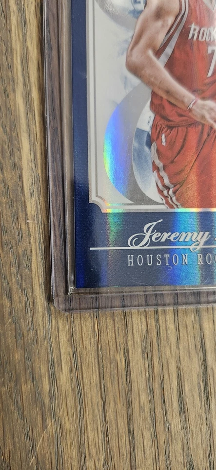 2012-13 Elite Jeremy Lin Aspirations Blue /99 Houston Rockets Knicks Legend - Image 4 of 4