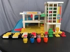 Vintage 1987 Fisher Price Little People Parking Garage #2504