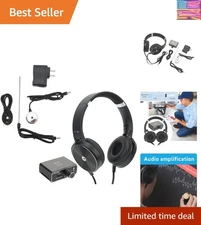 Rechargeable Dual Probe Water Leak Detector with Headphones - Indoor/Outdoor Use