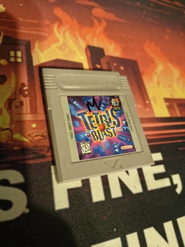 Tetris Blast (Nintendo Game Boy GB) Cart Only Authentic Tested Working