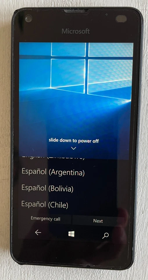 Microsoft Lumia 550 Smartphone nero funzionante - Immagine 4 di 4