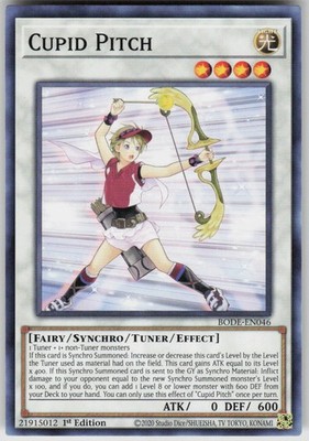 CUPID PITCH BODE-EN046 COMMON / SHORT PRINT YU-GI-OH LIGHTLY PLAYED