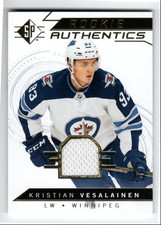 2018-19 SP Rookie Authentics - Kristian Vesalainen Winnipeg Jets #127