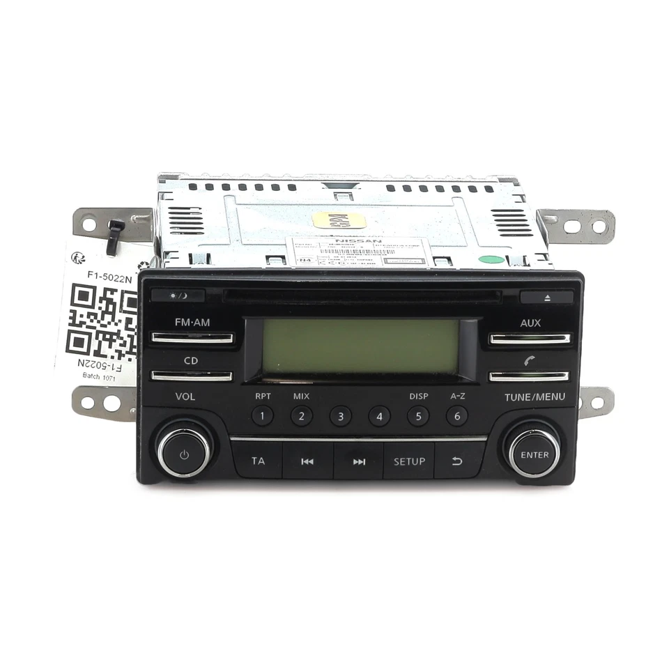 Poste multimédia - Nissan MICRA IV PH.2 - 28185-3HN4C- F1-5022N - Photo 3/3