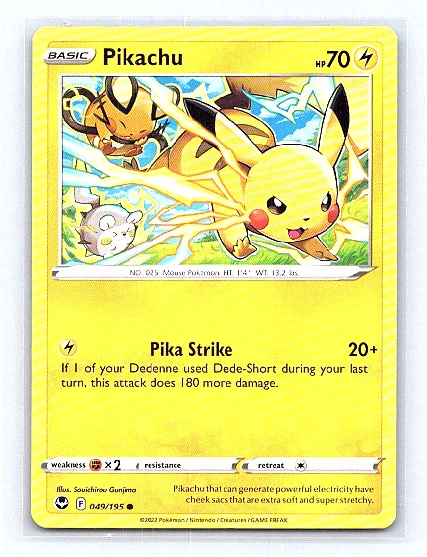 ピカチュウ　ポケモンカード　kids web presents Lightning Pikachu Pokémon TCG Common Individual Collectible Card