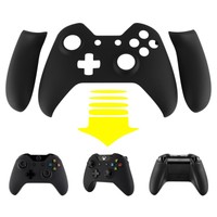 Extremerate Black Soft Touch Front Shell Faceplate With Left Right Panel Hand... on sale Extremerate Black Soft Touch Front Shell Faceplate With Left Right Panel Hand... on sale