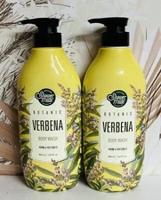 2-Pack Shower Mate ~ Verbena Moisturizing Body Wash 16.9 fl oz Each