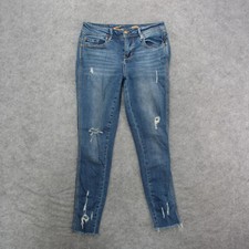 Seven7 Jeans Women's 4 Blue Medium Wash Legging Jeans