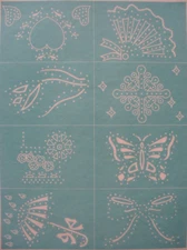 * TRI CHEM 2812 PRACTICE BLOCKS PB Liquid embroidery Picture to paint TRICHEM