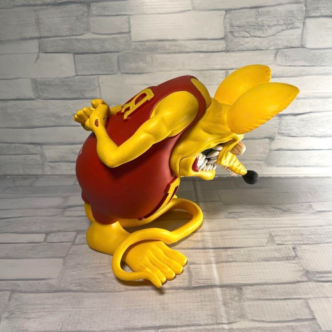 RF Rat Fink Soft Vinyl Figure Yellow SPANKY 7.1 Inch Ed RF Rat Fink Soft Vinyl Figure Yellow SPANKY 7.1 Inch Ed