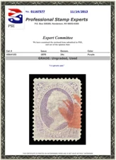 #153 Used PSE Certified w/ Red Cancel, PSE Cert # 01167577