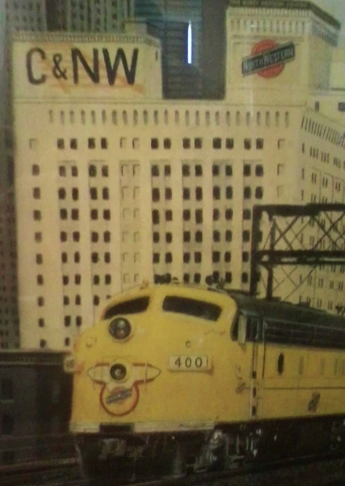 C&NW - 芝加哥和西北艺术家版画 (CNW) — 第 3/4 张图片