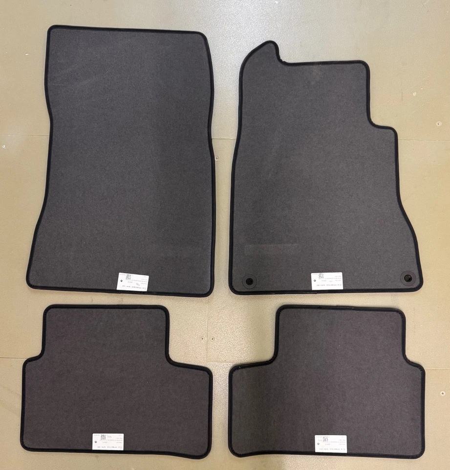 MERCEDES A B CLASS AMG FLOOR MATS W177 W247 CARPET MAT SET 2018-2024 GENUINE - Image 2 of 3