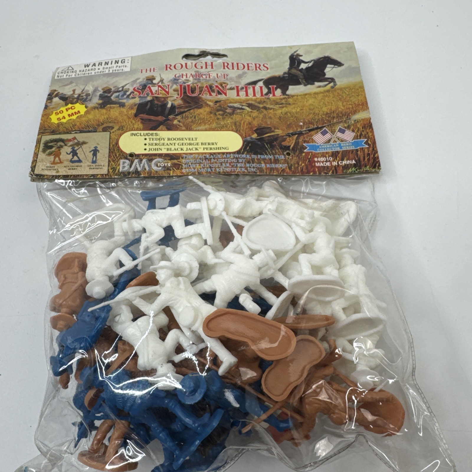 BMC Toys Plastic The Rough Riders Charge Up San Juan Hill 40010 NEW 50pc