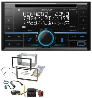 Kenwood CD 2DIN DAB USB CAN-Bus Bluetooth Autoradio für Opel Astra Corsa Zafira - Bild 1 von 4
