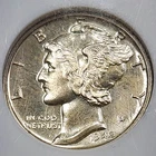 Proof Silver 1942 Mercury 10 Cents Dime | NGC PF66