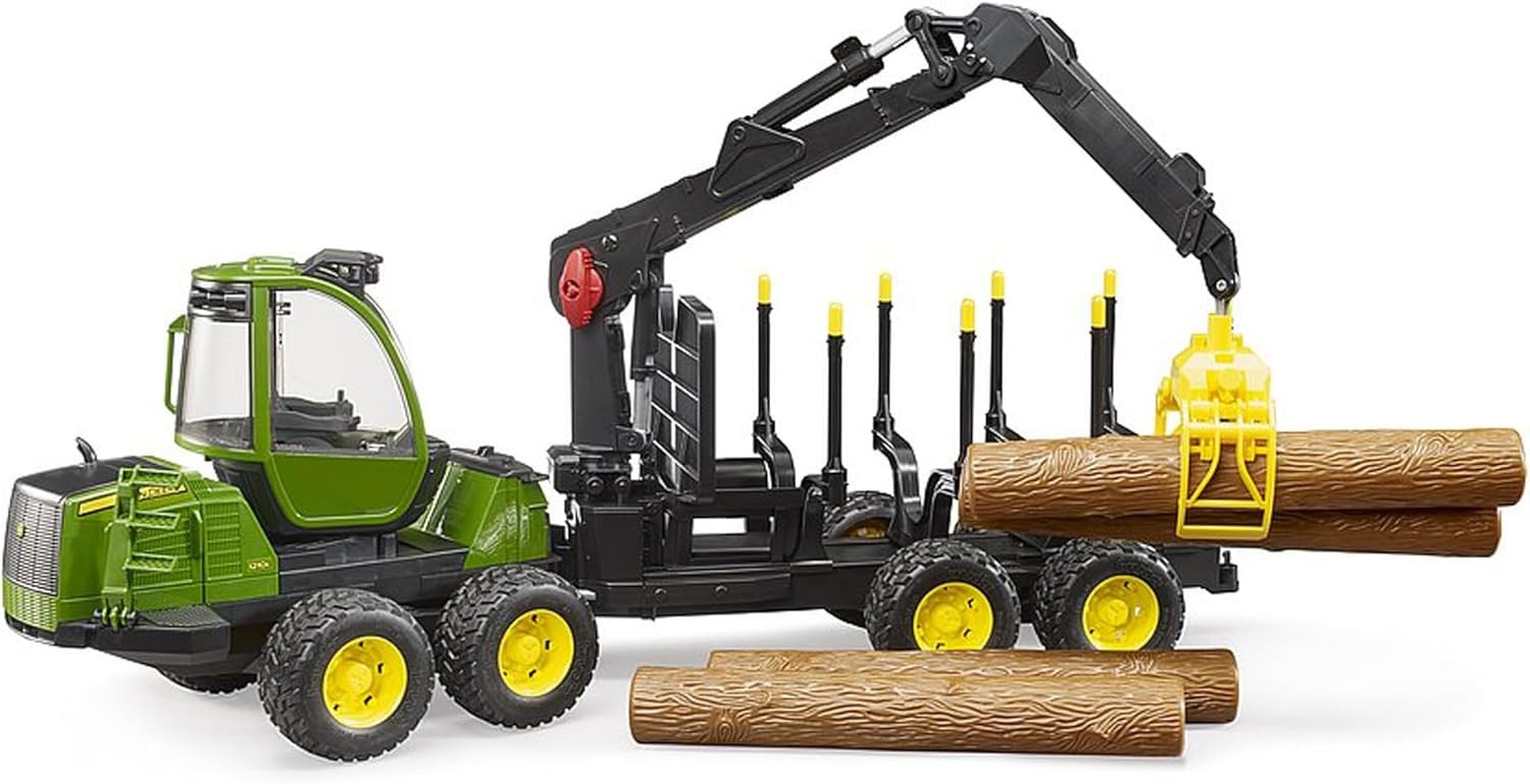 BRUDER 02133 -Scala 1:16 - Trattore John Deere 1210E - NUOVO - SIGILLATO - Immagine 6