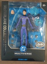 DC Mcfarlane Multiverse Cosmic Boy Collector Edition Platinum