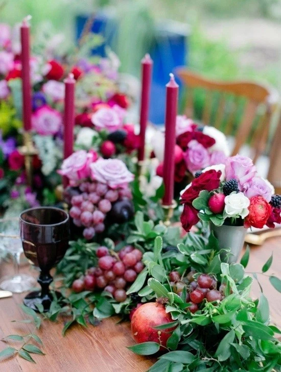 Deko Weintrauben XXL Rispe Wein Trauben Kunstobst Kunstgemüse Künstliches Obst - Bild 2 von 4