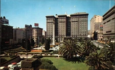 San Francisco CA California St. Francis Hotel Union Square Postcard Unposted