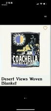 Coachella 2024 Throw Blanket