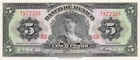Mexico  5  Pesos  24.4.1963  Series AIW  Prefix T  Uncirculated Banknote TopMex