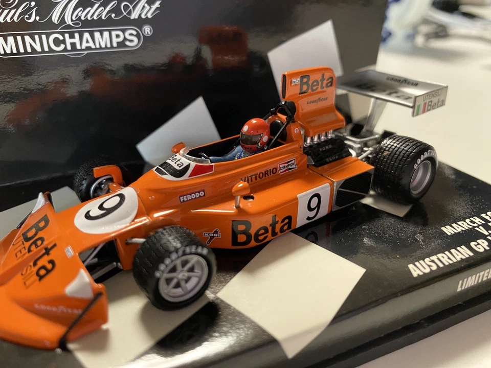 Minichamps March Ford 751 Austrian GP Winner 1975 430 750009 1:43 F/S Japan - Image 4 of 4